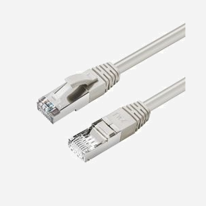 Câble réseau Microconnect SSTP630 Cat6 S/FTP blindé 30m gris rond 250MHz compatible Cat5e/Cat5 - Miniature 1