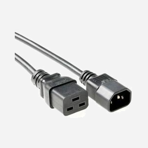 Câble d'alimentation Microconnect PE0191450 5m noir C19 vers C14 pour PDU et UPS 250V