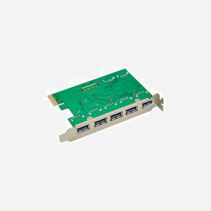 Carte contrôleur Microconnect MC-USB3.0-ST610 PCI Express USB 3.0 4 ports 5Gbps compatible Windows Linux - Miniature 4