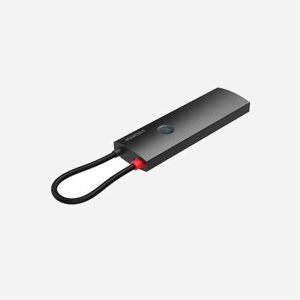 Adaptateur multiport Microconnect USB-C vers HDMI 4K@60Hz 3x USB 3.2 Gen2 10Gbps Ethernet Gigabit PD 100W noir - Miniature 3