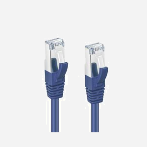 Câble réseau Microconnect STP610B Cat6 F/UTP blindé 10m bleu RJ45 250MHz pour Ethernet Gigabit - Miniature 2