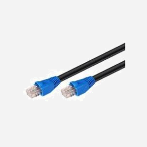 Câble réseau Microconnect B-UTP620SOUT Cat6 U/UTP 20m noir extérieur double gaine PE résistant UV et eau - Miniature 1