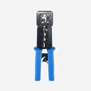 Pince à sertir Microconnect KON033 Easy-Connect pour connecteurs RJ45 avec coupe-câble et dénudeur intégré noir - Miniature 2