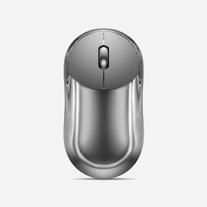 Souris Lenovo 8000 sans fil ambidextre Bluetooth 5.3 et USB 2.4GHz optique 4000 DPI batterie rechargeable - Miniature 1