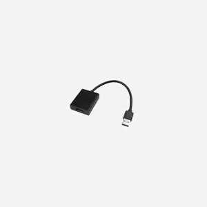 Adaptateur Microconnect MC-USB3.0HDMI USB 3.0 vers HDMI Type A 0,15m pour extension écran noir