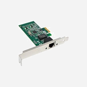 Carte réseau Microconnect MC-PCIE-82574L PCI-Express Ethernet Gigabit 1000 Mbps contrôleur Intel 82574L - Miniature 3