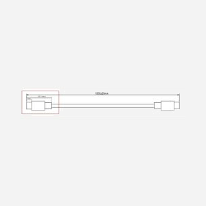 Câble Microconnect DOCKUSB3.2CC1 USB-C vers USB-C 1m USB 3.2 Gen 2 100W pour station d'accueil HP noir - Miniature 2