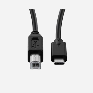 Câble Microconnect USB3.1C2B3 USB-C vers USB 2.0 Type B 3m 480 Mbps pour imprimantes et périphériques noir - Miniature 2