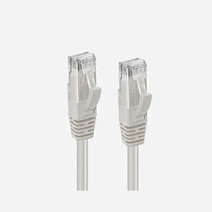 Câble réseau Microconnect UTP602 Cat6 U/UTP 2m gris rond RJ45 250MHz compatible Cat5e/Cat5 - Miniature 2
