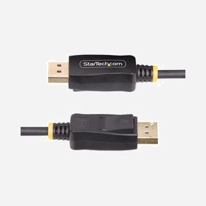 Câble Adaptateur StarTech.com DisplayPort vers HDMI 4m 4K 60Hz HDR DP 1.4 HDMI 2.0b 18Gbps Actif Blindé - Miniature 4