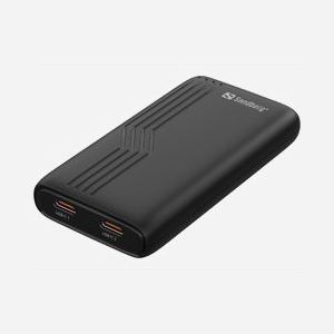 Chargeur Sandberg 441-77 universel 65W USB-C PD double port charge rapide avec adaptateurs US/EU/UK/AU - Miniature 2