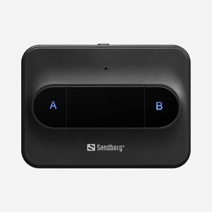 Émetteur audio Bluetooth Sandberg 450-13 Mini-Jack 3.5mm portée 10m double casque 6h autonomie noir - Miniature 2