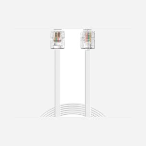 Câble téléphonique Sandberg RJ11 mâle vers RJ11 mâle 5 mètres pour connexion téléphone analogique