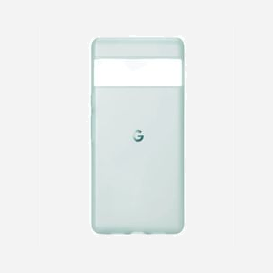 Coque Google GA03706 type housse pour Pixel 6a écran 6.1" protection intégrale coloris bleu monochromatique