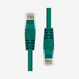 Câble réseau ProXtend V-5UTP-0025GR Cat5e U/UTP RJ-45 mâle/mâle 0,25m 1000 Mbit/s contacts plaqués or vert - Miniature 2