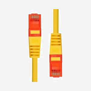 Câble réseau ProXtend 6UTP-10Y Cat6 U/UTP RJ-45 10m jaune 1000 Mbit/s contacts plaqués or - Miniature 2