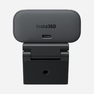 Webcam Insta360 CINSABPB 4K Ultra HD 3840x2160 pixels 60 ips USB-C avec fixation pince noir - Miniature 3