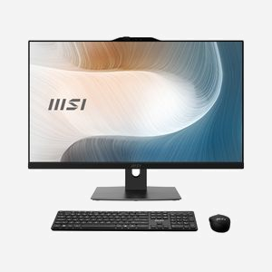 PC All-in-One MSI Modern AM272P 1M Intel Core 5 120U 16GB DDR5 512GB SSD 27" FHD IPS Windows 11 Pro Wi-Fi 6E noir