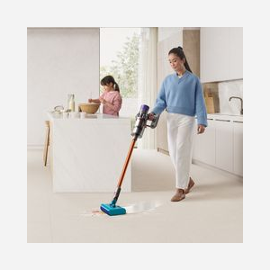 Aspirateur-balai Dyson V10 Submarine 2 en 1 sec et humide sans sac 0,76L cyclonique batterie 60min cuivre gris - Miniature 2