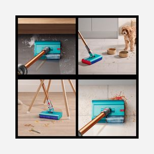 Aspirateur-balai Dyson V10 Submarine 2 en 1 sec et humide sans sac 0,76L cyclonique batterie 60min cuivre gris - Miniature 3