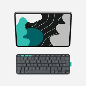 Logitech 920-013388 Clavier Bluetooth Graphite pour Tablette, Batterie 90mAh, Dimensions Emballage 28x232x315.5mm, Piles Incluses - Miniature 5